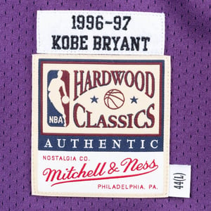 Los Angeles Lakers Alternate Authentic Jersey 1996-97 "Bryant"