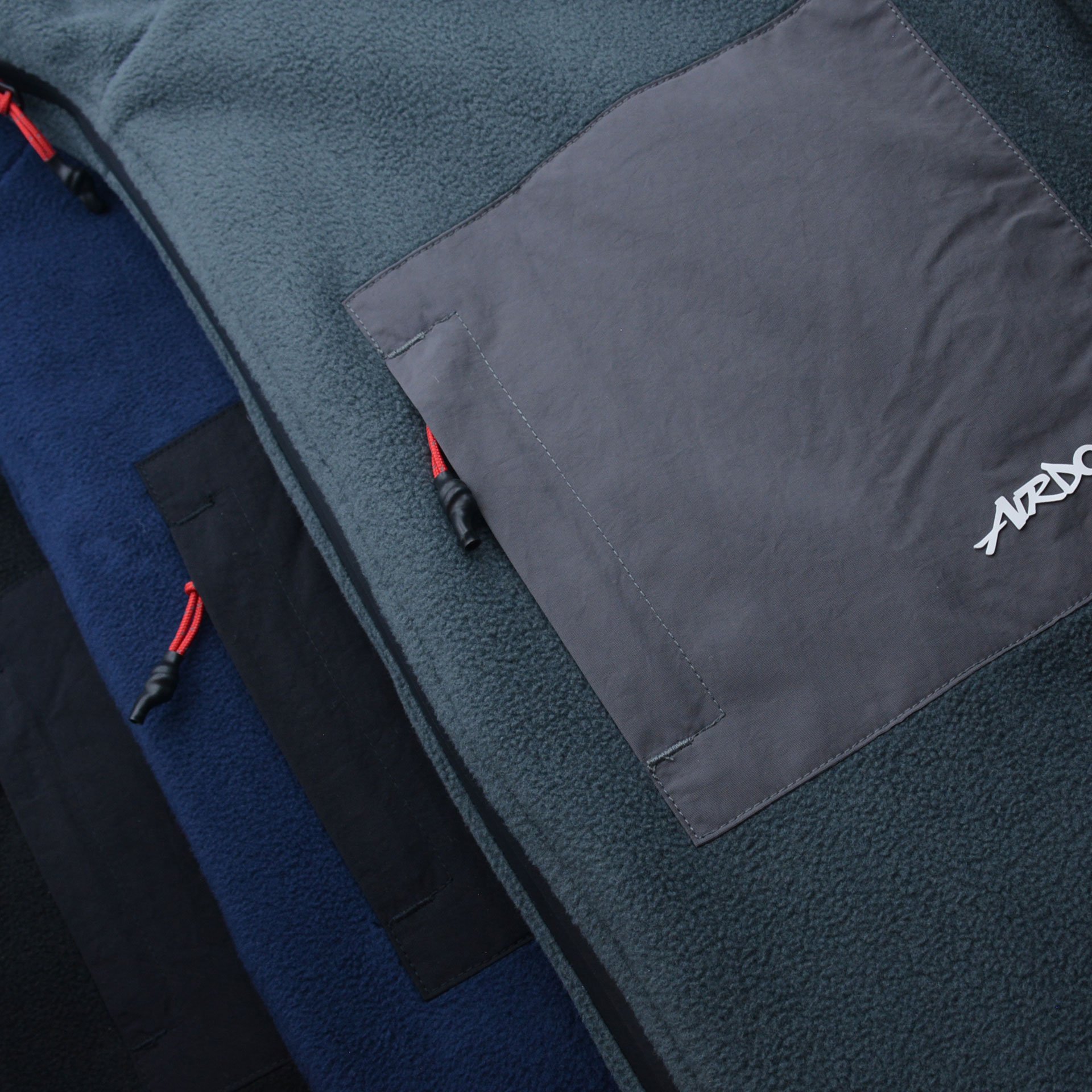 Fleece Jacket "Petrol Grey"