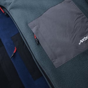Fleece Jacket "Petrol Grey"