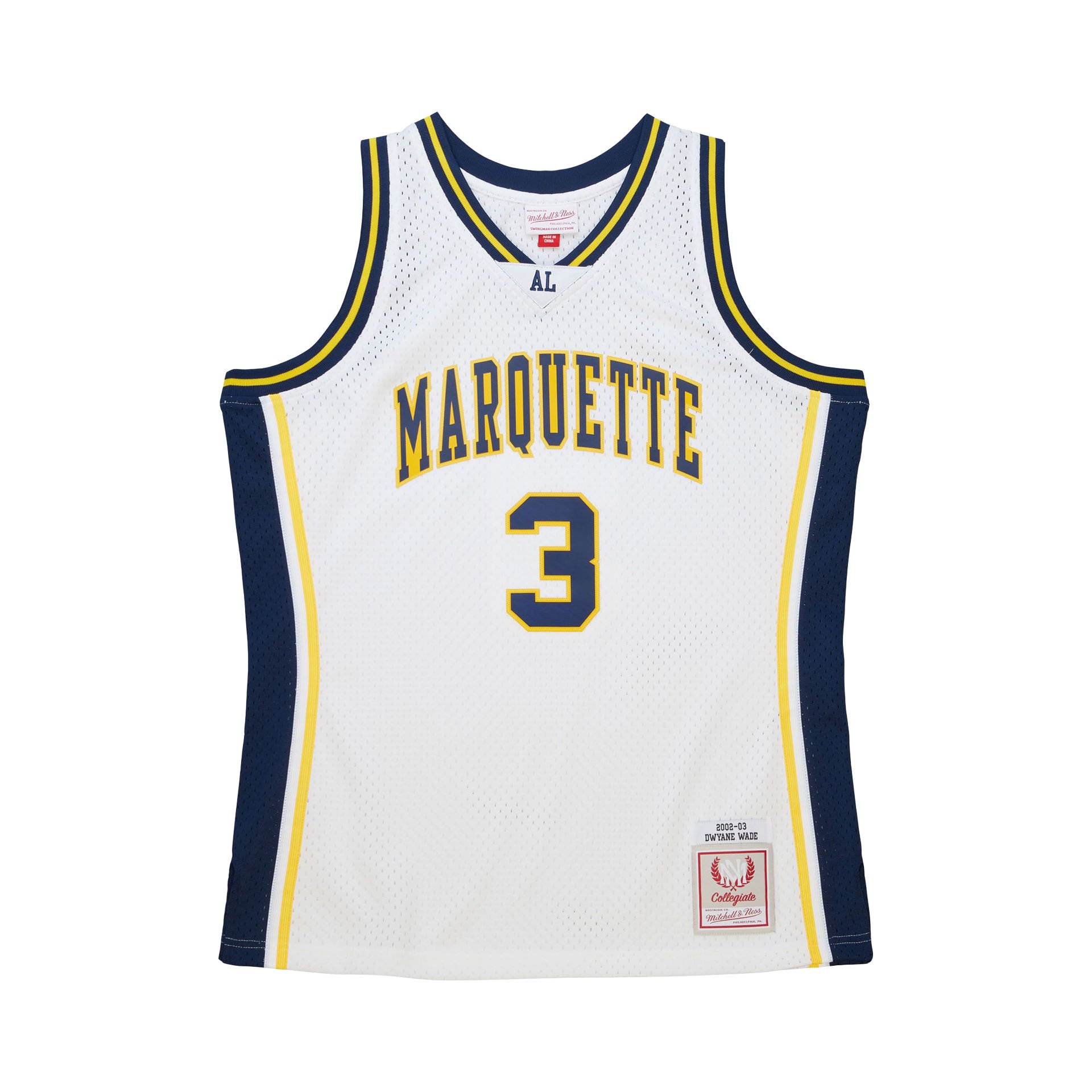 Marquette University 2002 Home Swingman Jersey "Wade"