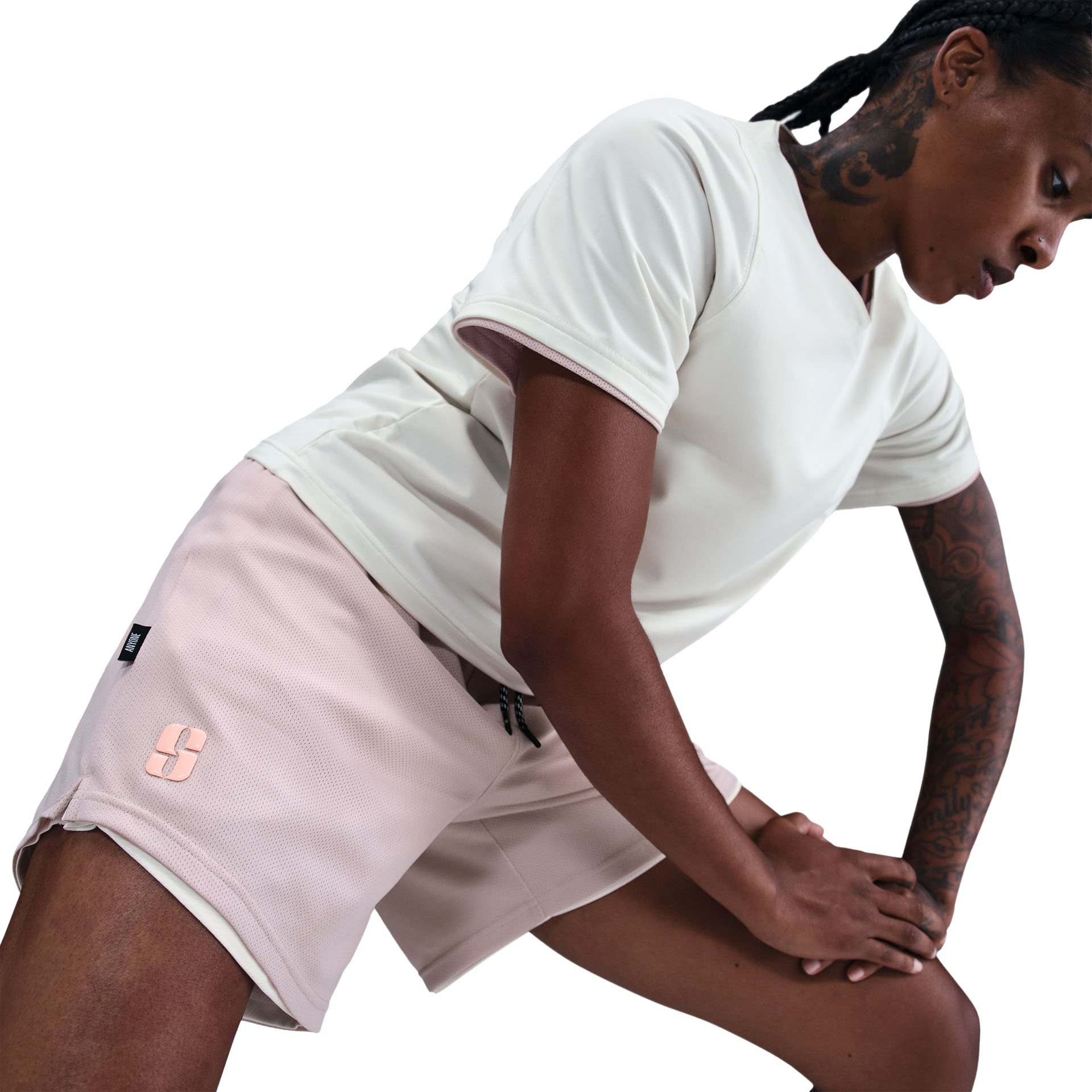 Sabrina Sign Rev Short "Silt Red"