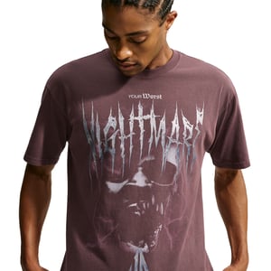 Ja Nightmare Tee "Burgundy Crush"