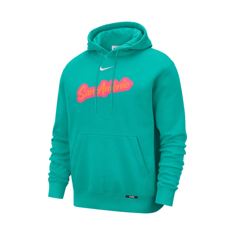 San Antonio Spurs Wordmark CE Club Hoodie