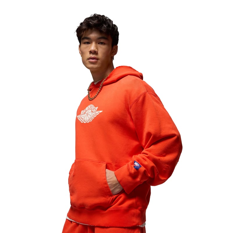 Rare Air Fleece PO Hoodie "Chile Red"