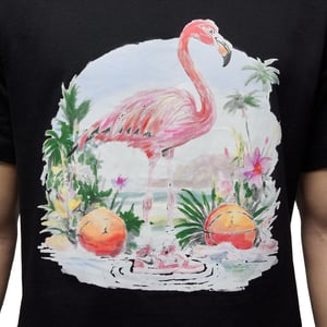 Flight Essential Flamingo Tee "Black"