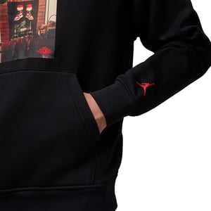 Jumpman Chimney Fleece PO Hoodie "Black"