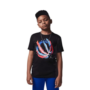 Bball Fire Tee "Black" Kids