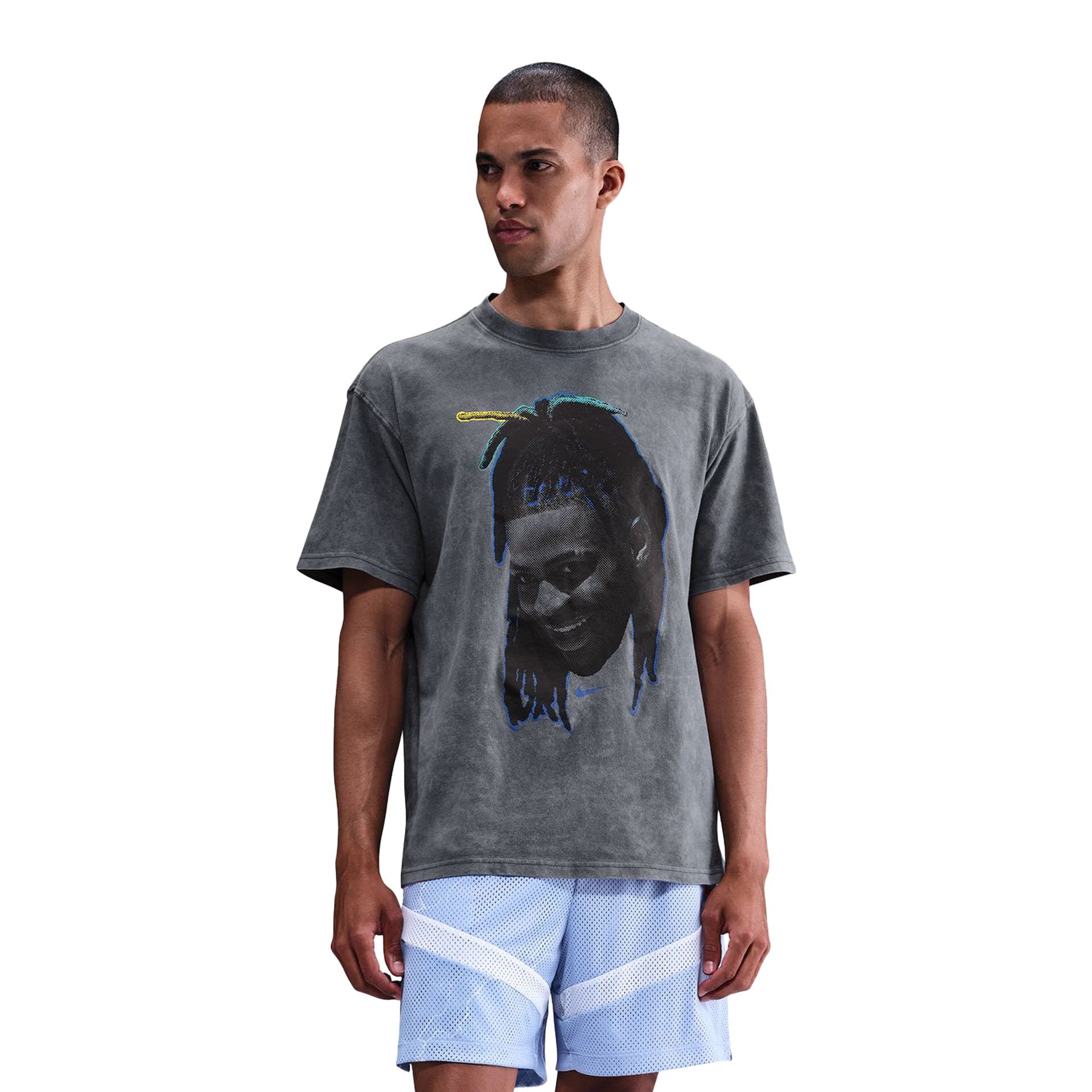 Ja M90 Head Loose Tee "Anthracite"
