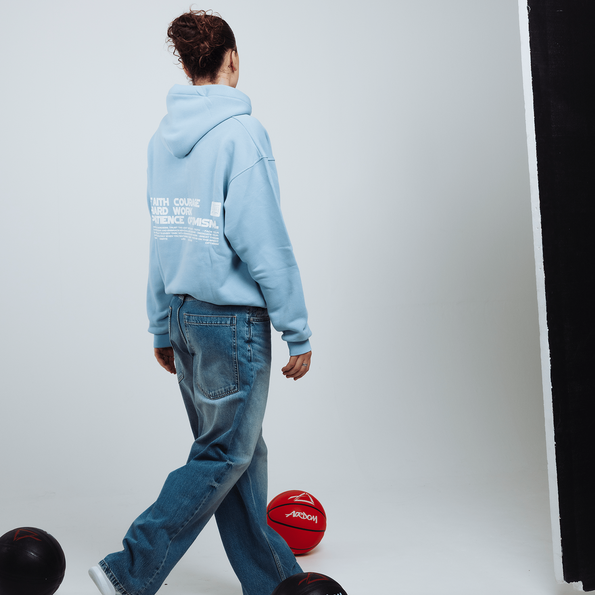 Airdom Mantra Hoodie "Light Blue"