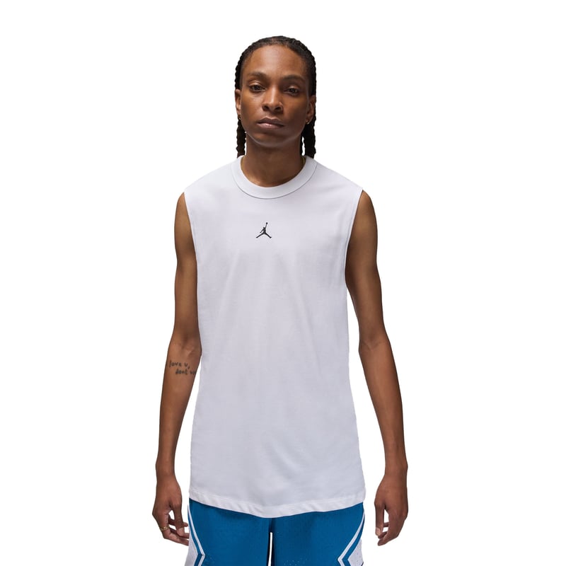Sport Sleeveless Jersey "White"