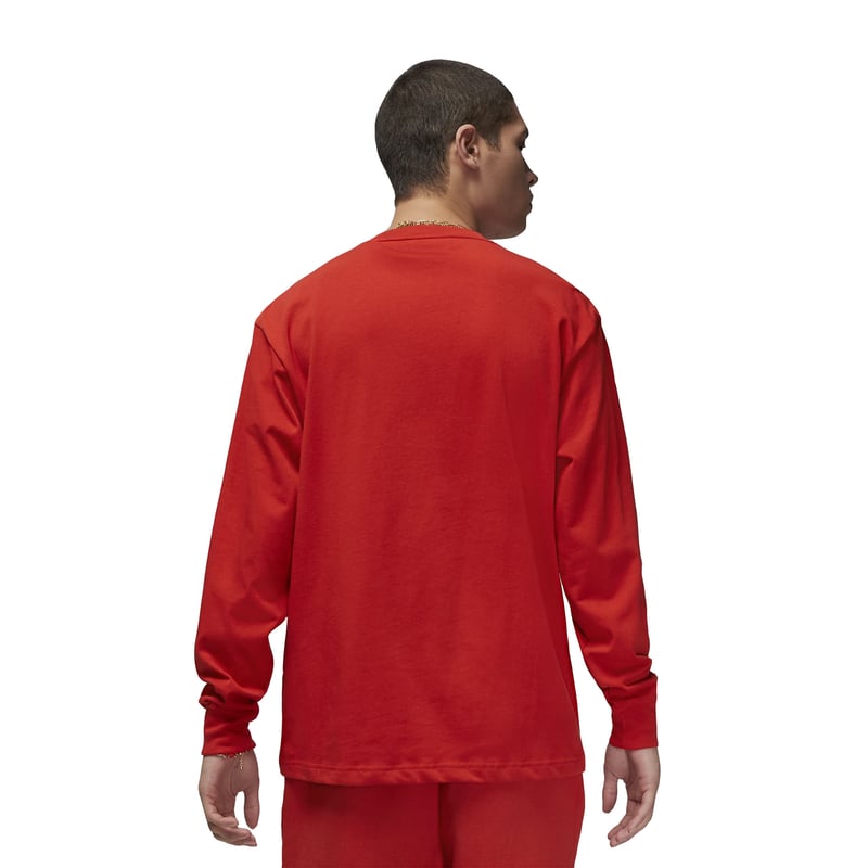 Wordmark LS Tee "Mystic Red" 2
