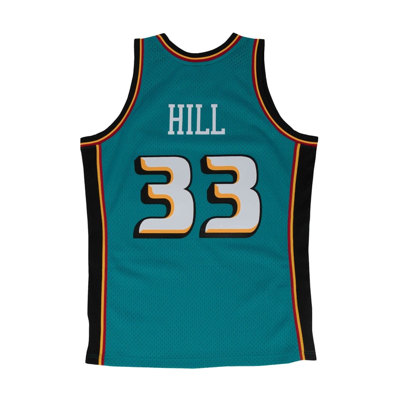 Detroit Pistons 1998-99 Away Swingman Jersey "Hill" 2