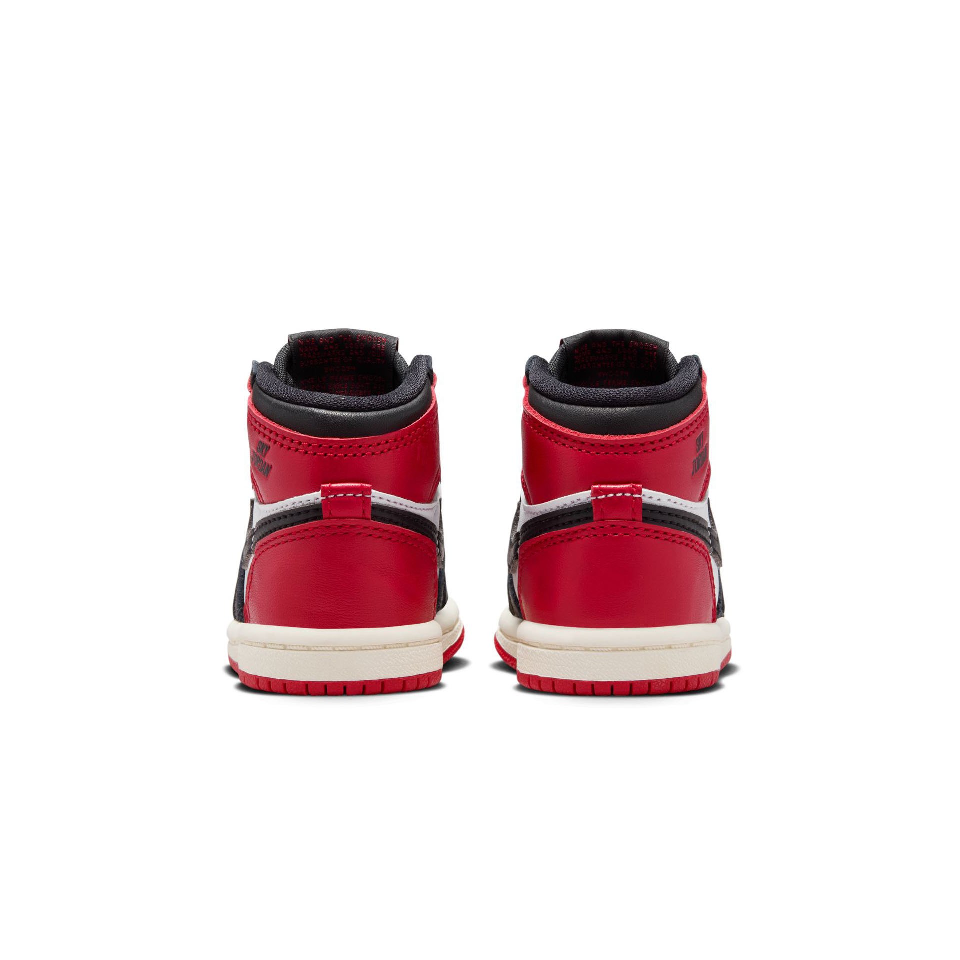 Air Jordan 1 Hi OG "Black Toe" TD