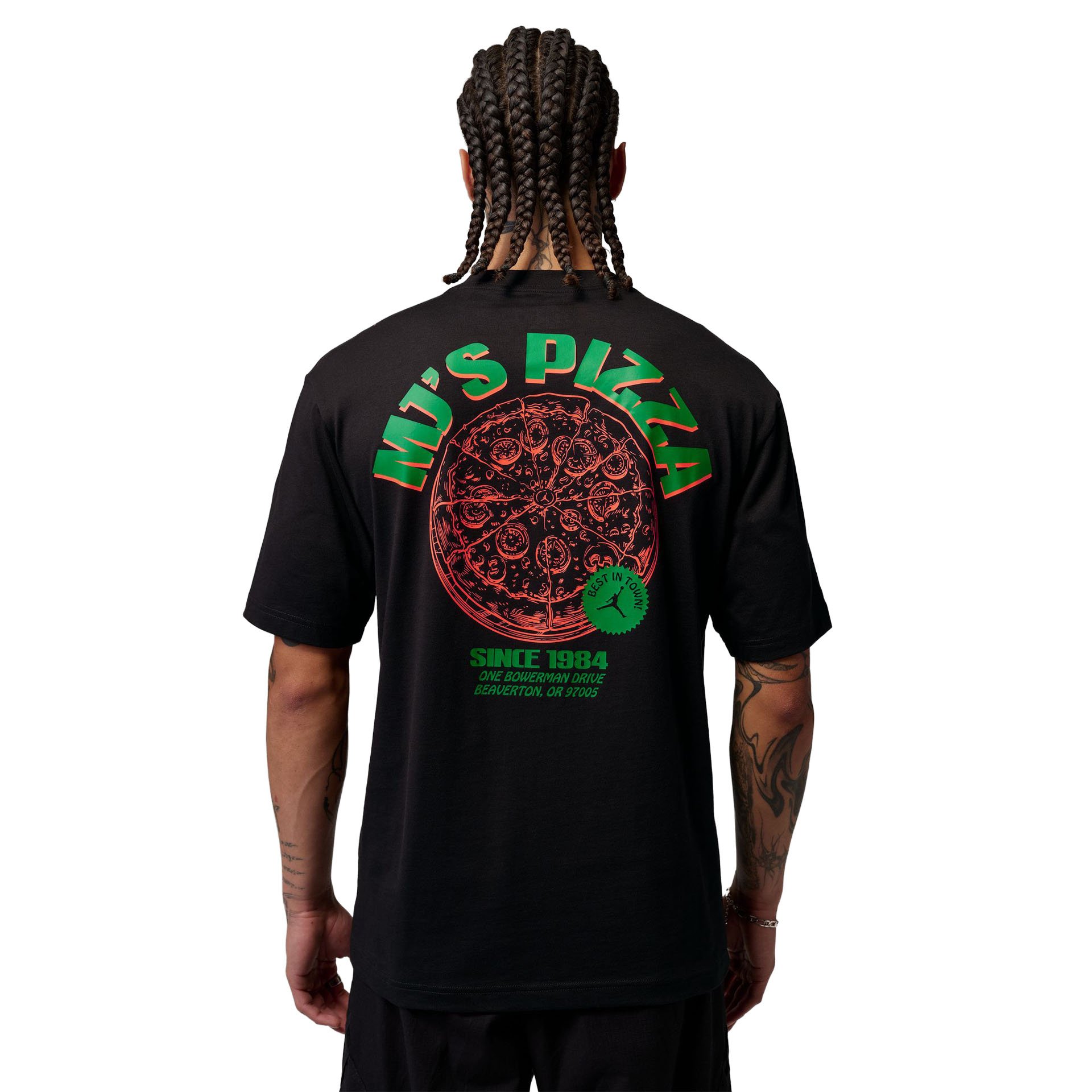 Pizza GFX Tee "Black"