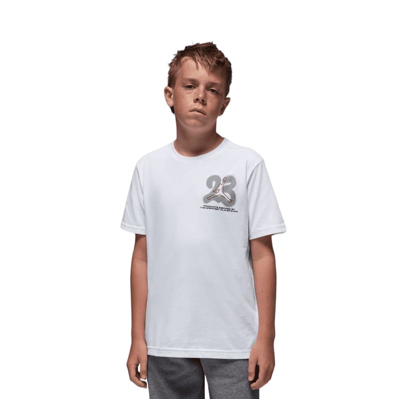 23 Throw Up Tee "White" Kids