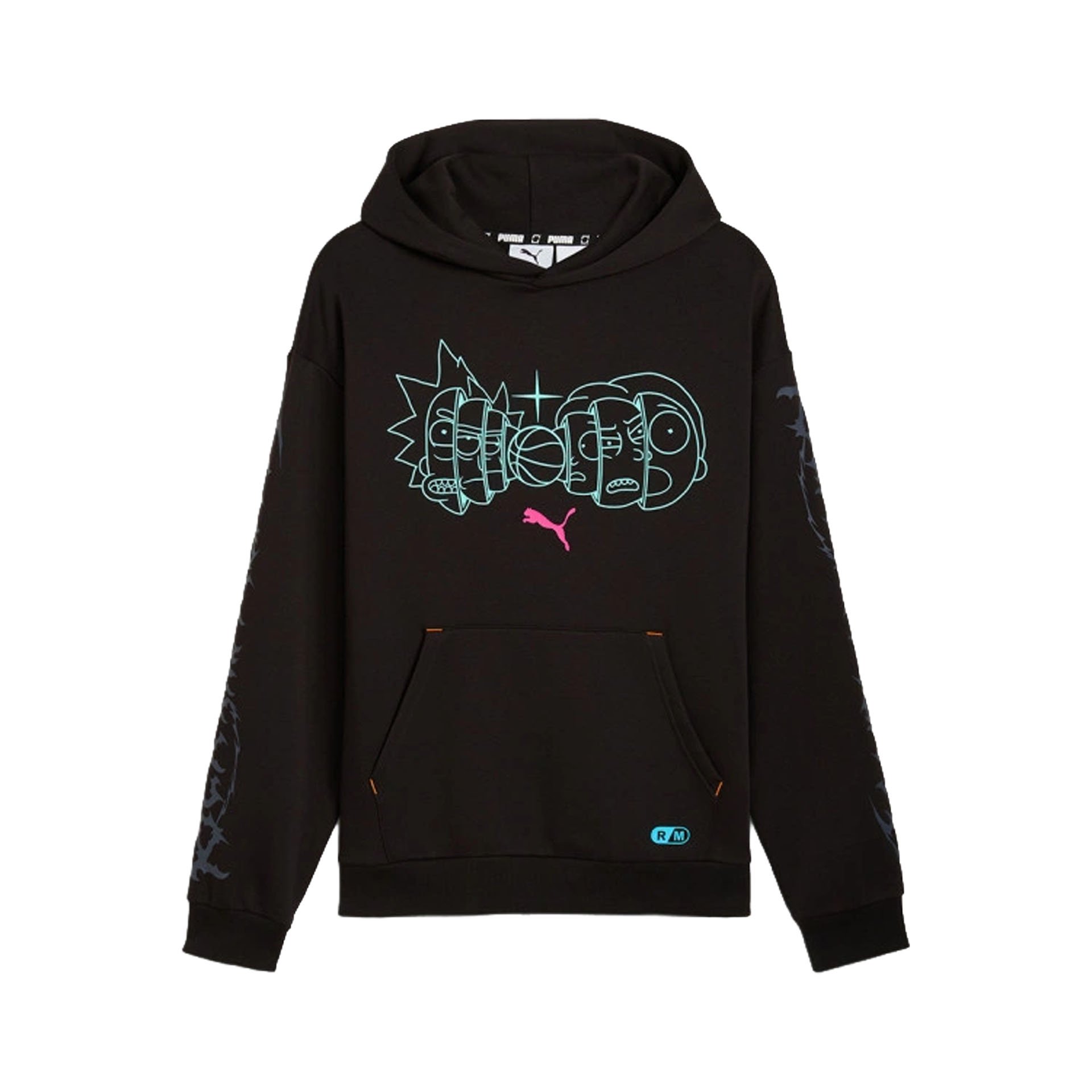 Rick and Morty Fleece PO Hoodie