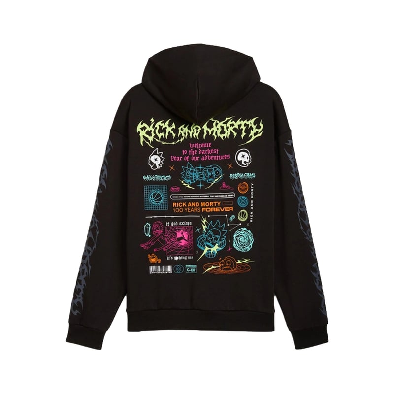 Rick and Morty Fleece PO Hoodie 2