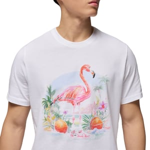 Flight Essential Flamingo Tee "White"