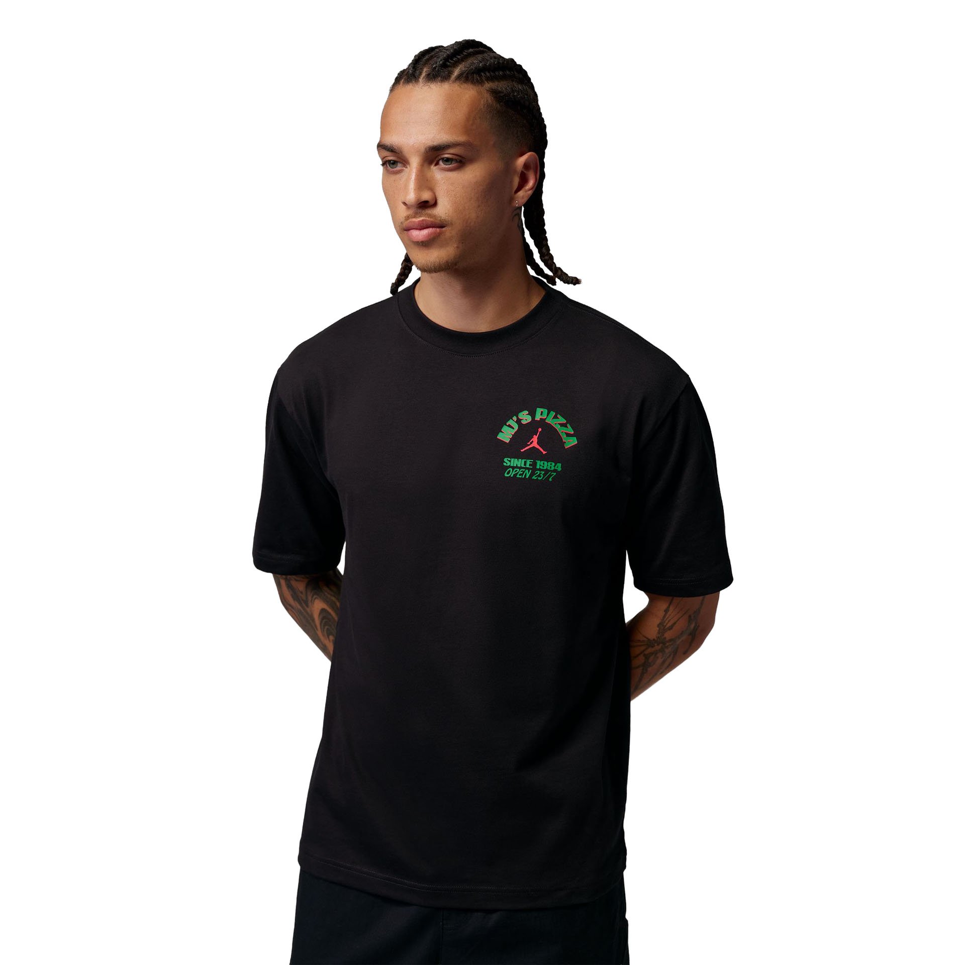 Pizza GFX Tee "Black"