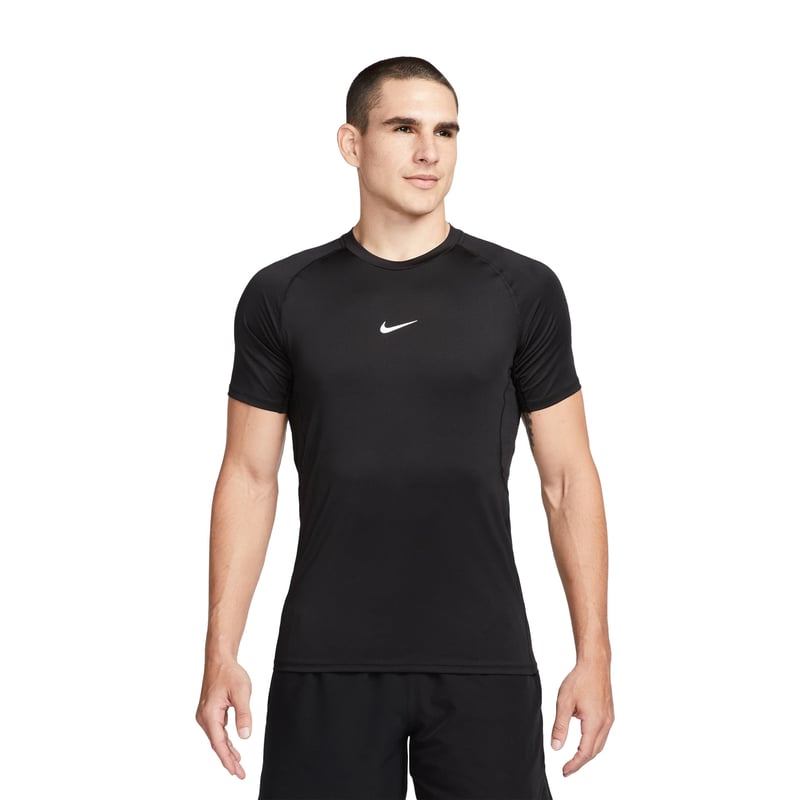 Nike Pro SS Slim Top "Black"