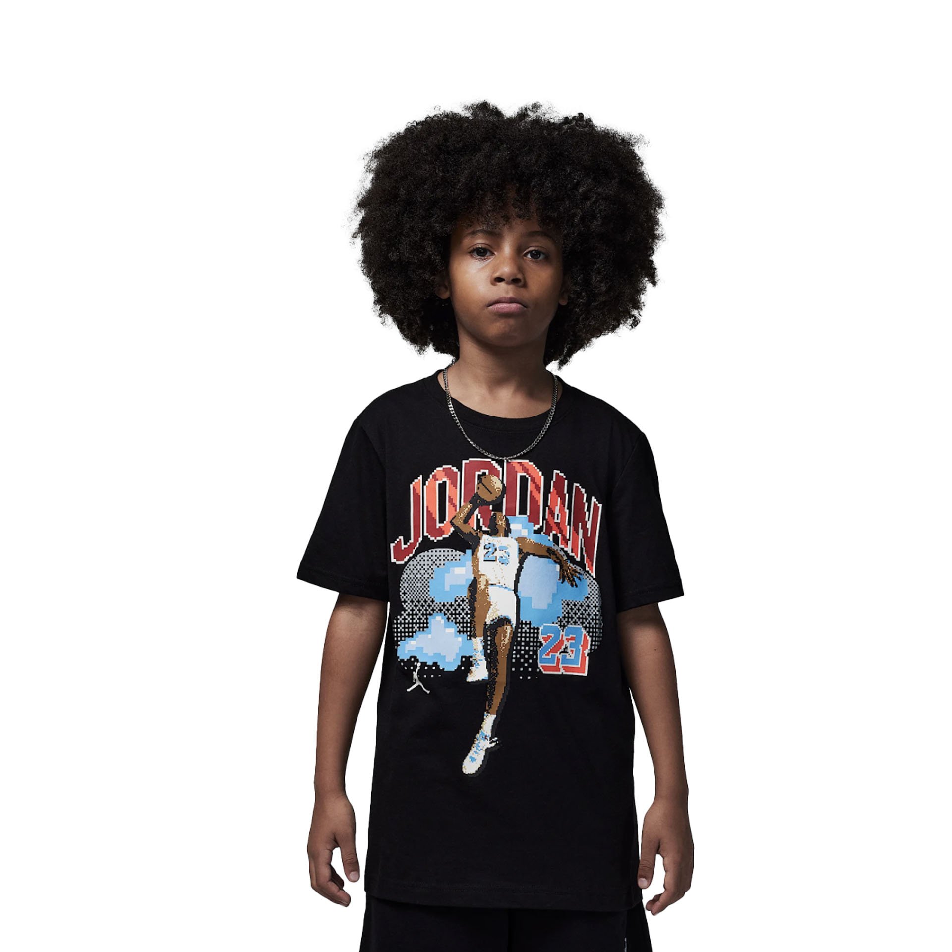 Customized Air Digi Tee "Black" Kids