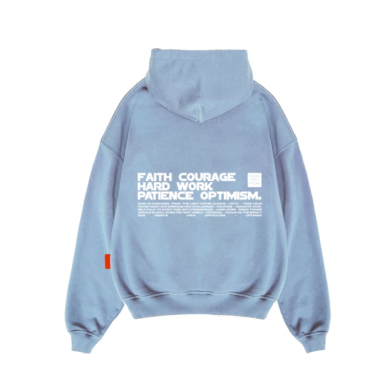 Airdom Mantra Hoodie "Light Blue" 2