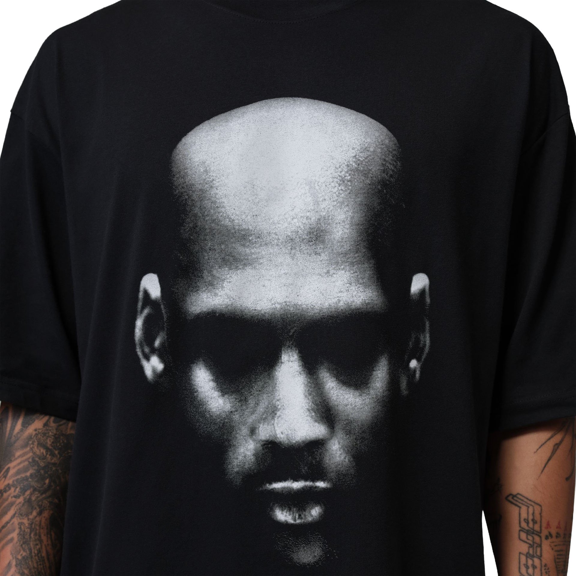 Sport Statement Face Tee "Black"
