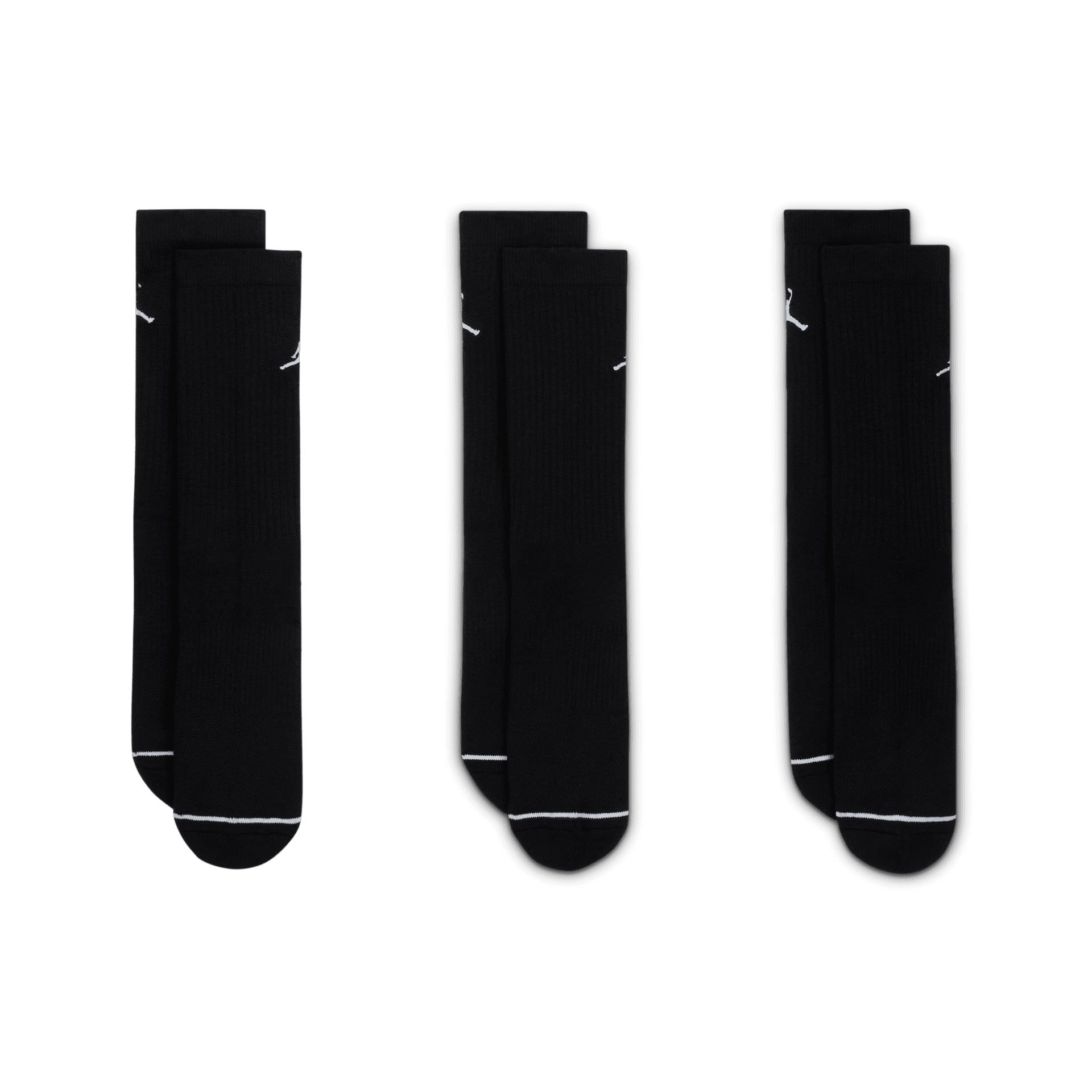 Everyday Socks Crew 3Pack "Black"