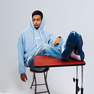 Airdom Mantra Hoodie "Light Blue"