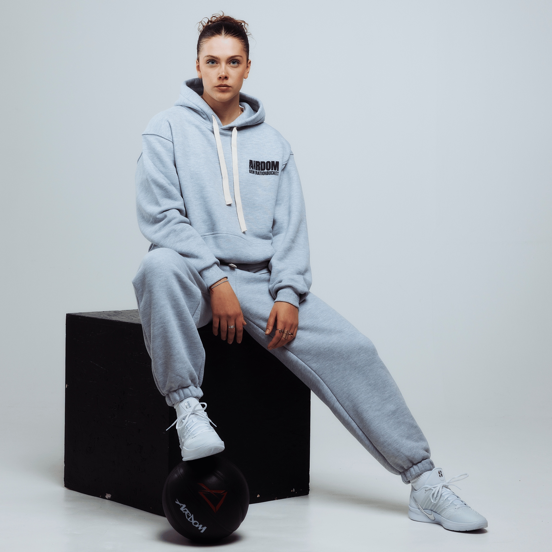 Airdom Buckets Hoodie "Grey"