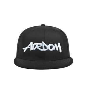 Logo Script Snapback "Black"