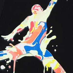 Splash Paint Spill Tee "Black" Kids