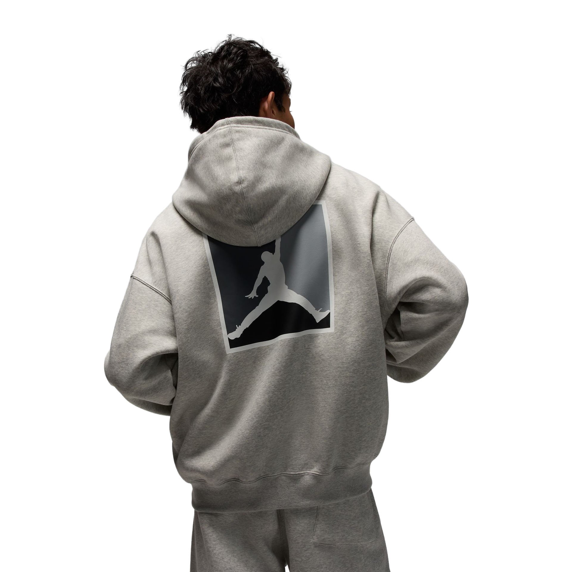 Brooklyn GFX PO Hoodie "Grey Heather"