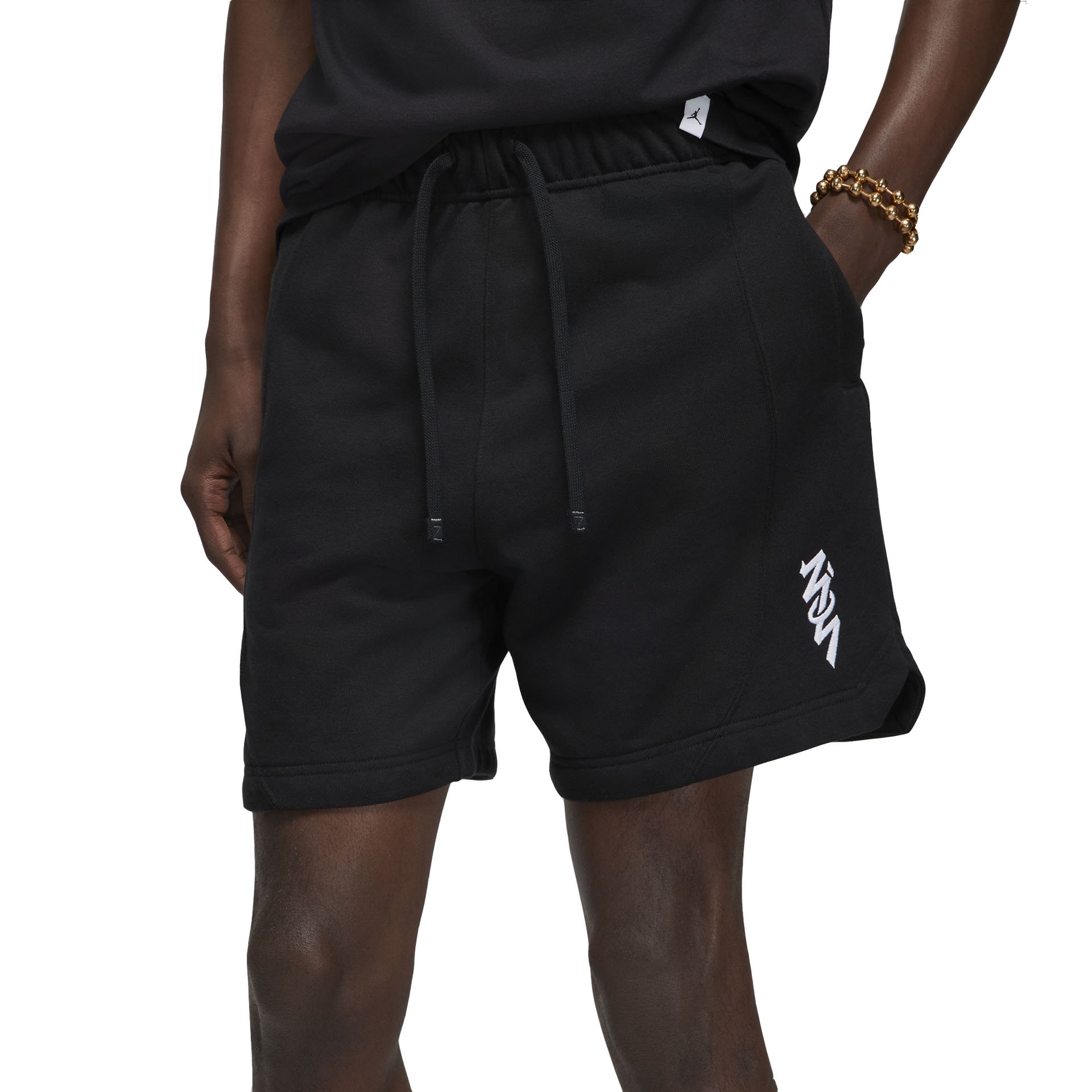 Zion Fleece Short "Black"