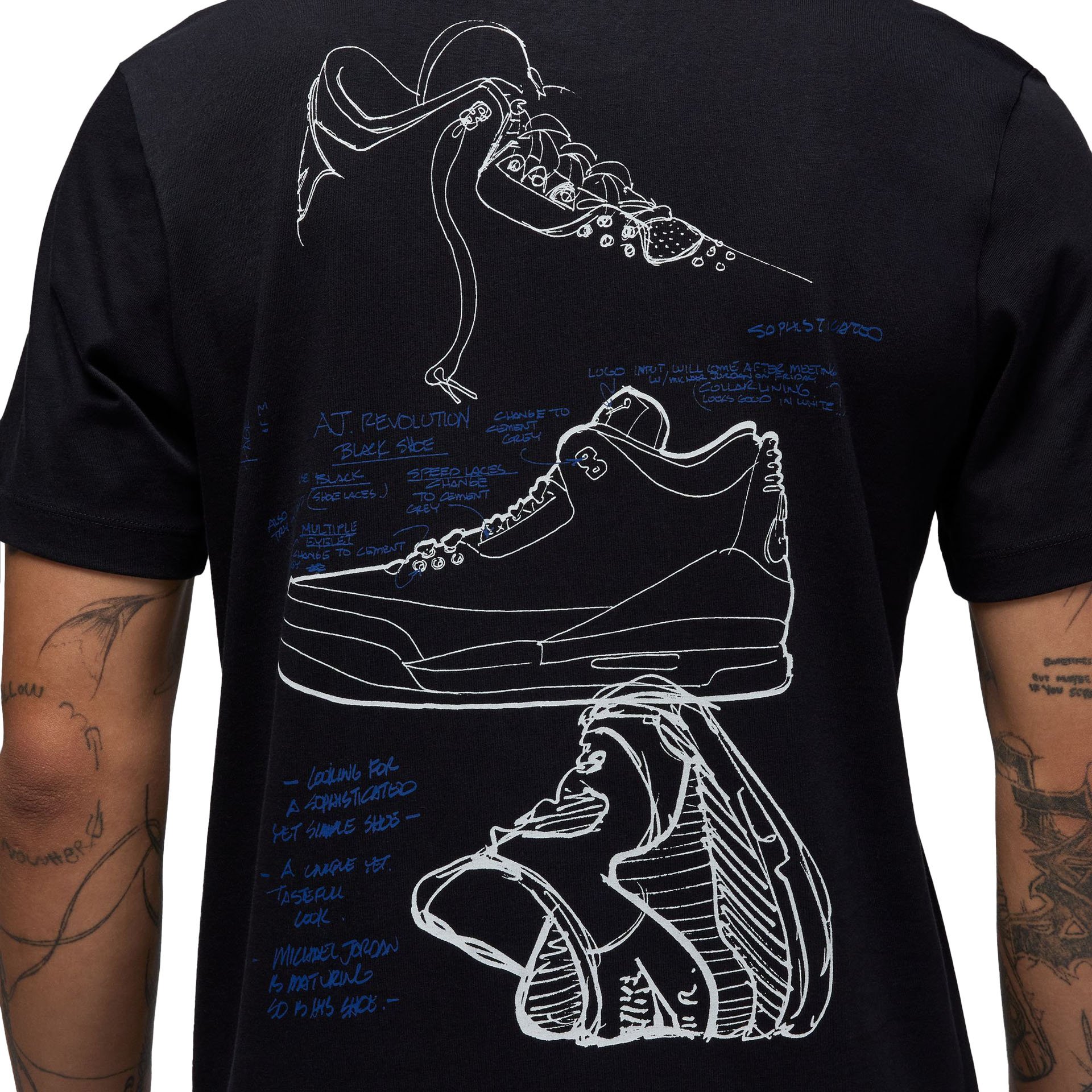 AJ3 Rare Air Tee "Black"